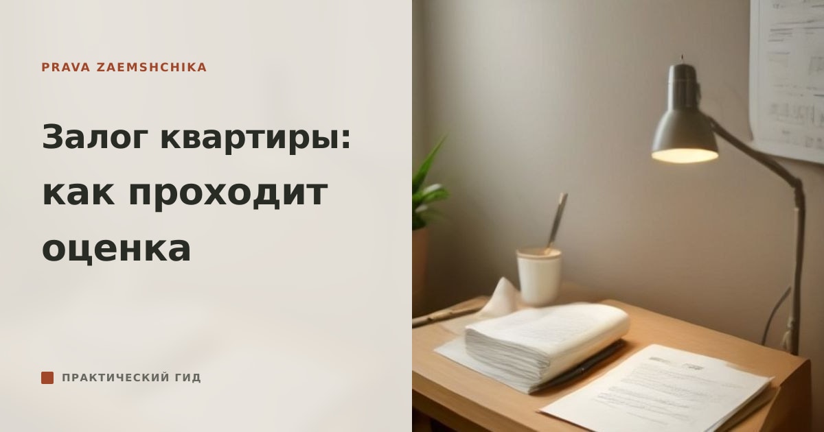 Иллюстрация к статье «Кредит под залог недвижимости: как проходит оценка и что важно»